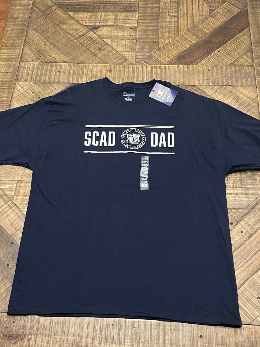 Champion Navy "SCAD DAD" Short-Sleeve Graphic Tee